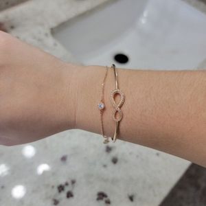 Swarovski Rose Gold Bracelet